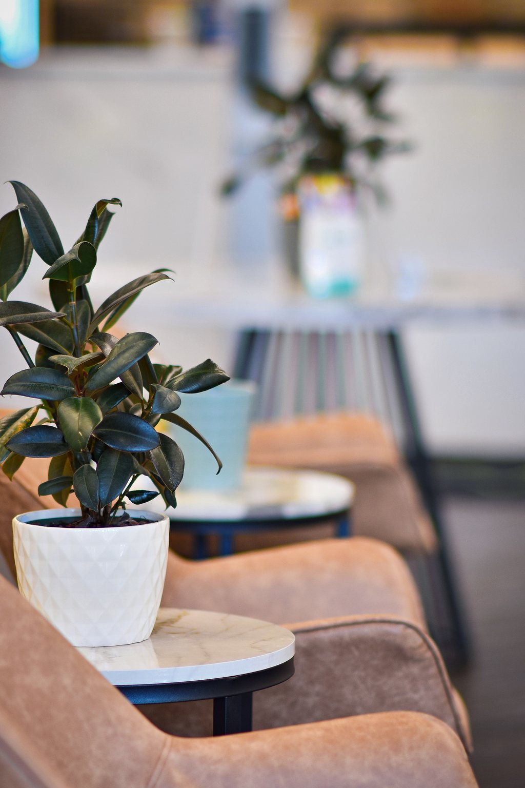 Seating area in the Glen Burnie Dental Group waiting room